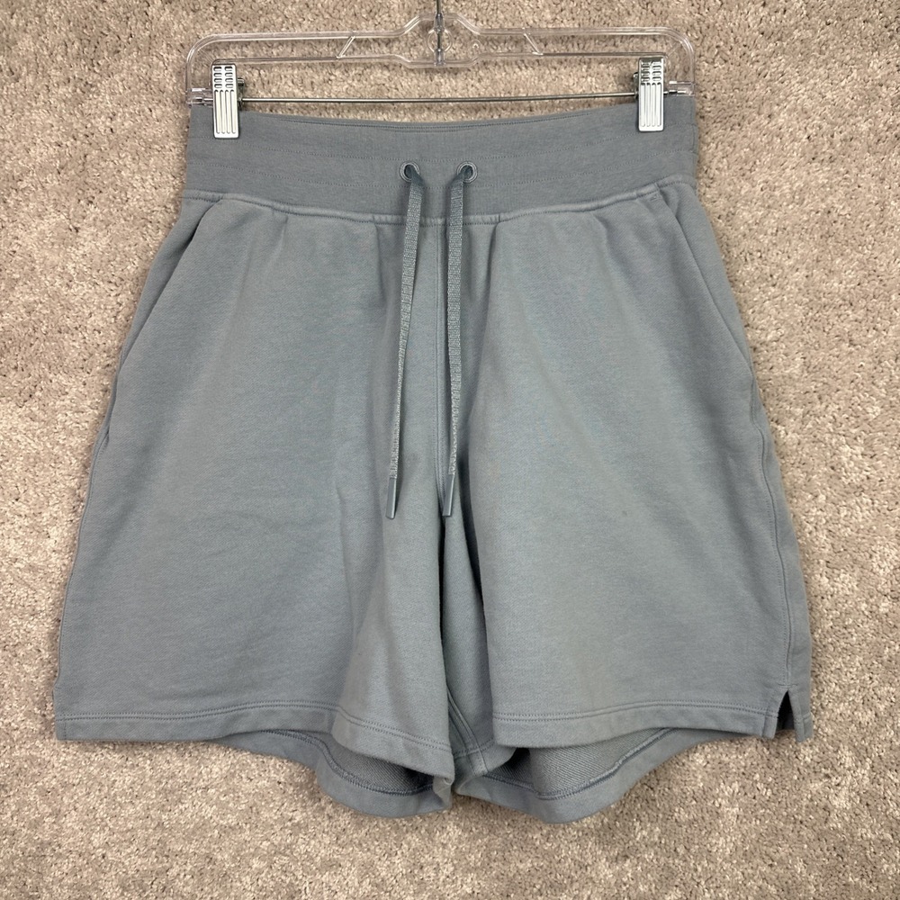 Lululemon All‎ Yours High Rise Blue Short *7" Women's Size 6 Run